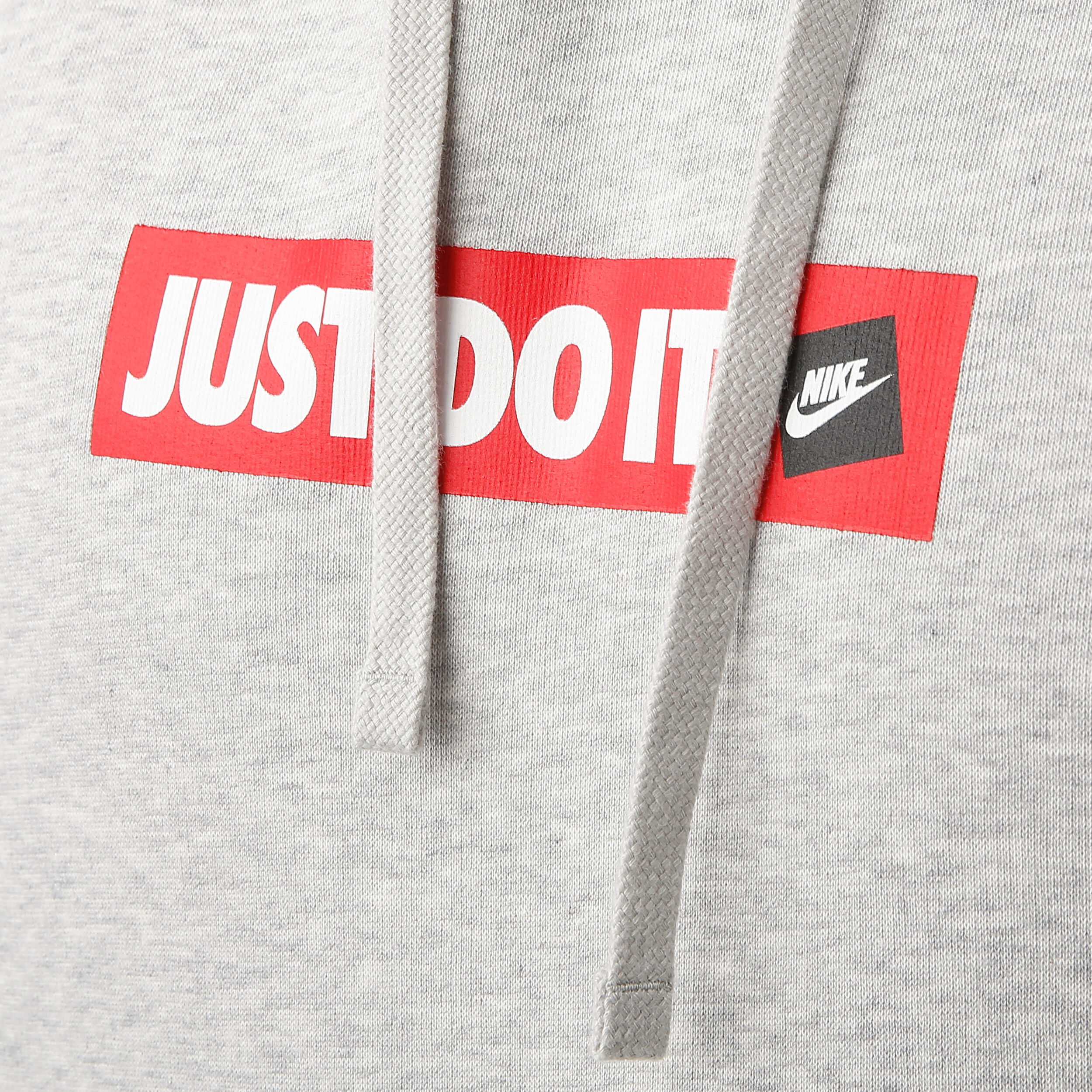 Nike Sportswear Just Do It Hoody Herren Hellgrau Rot online kaufen Running Point AT