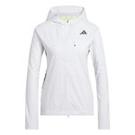 adidas Bekleidung adidas Adizero Laufjacke Damen-Wei&szlig;