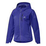 adidas Bekleidung adidas Adizero Laufjacke Damen-Blau