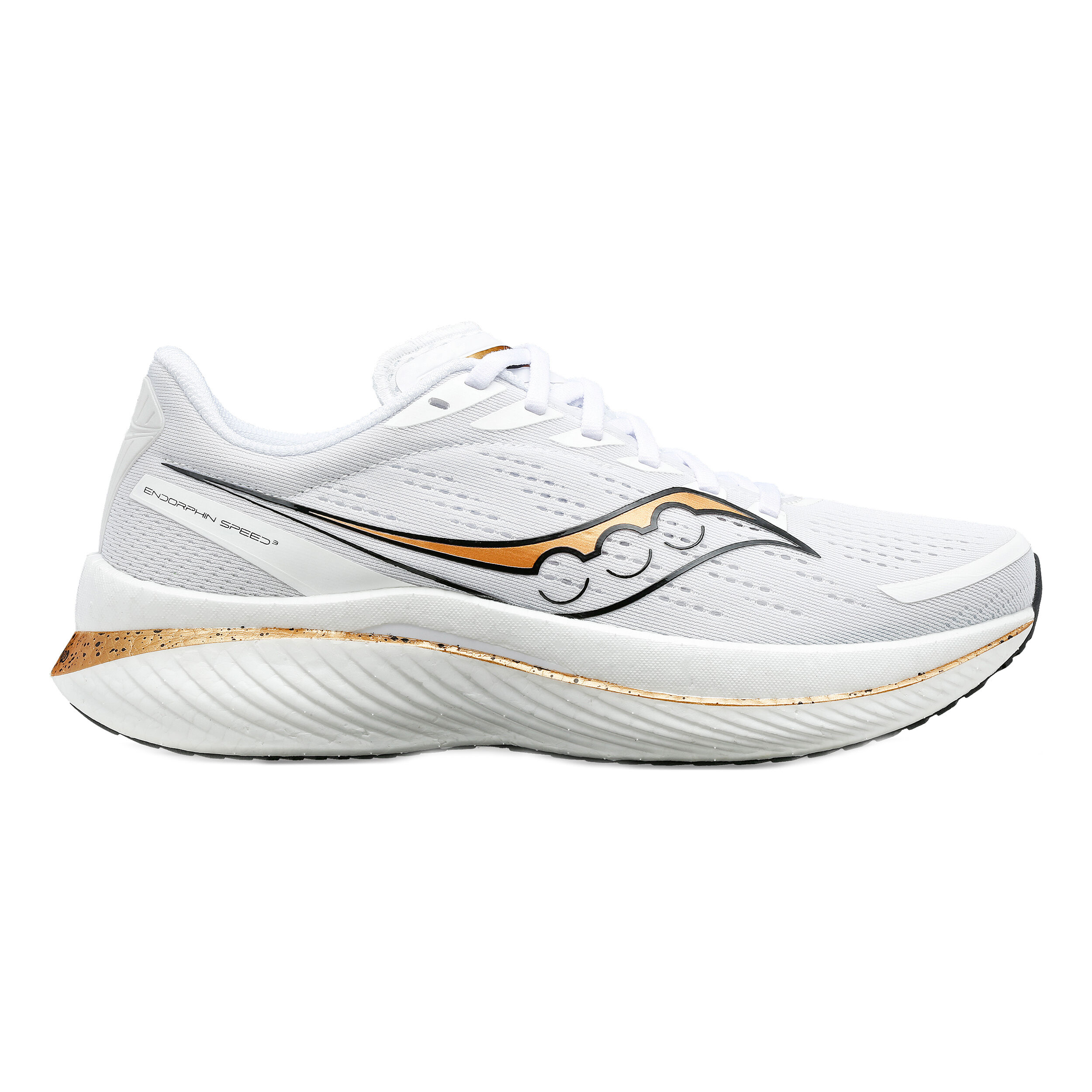 Saucony Endorphin Speed 3 Wettkampfschuh Damen WeiB Gold online kaufen Running Point AT