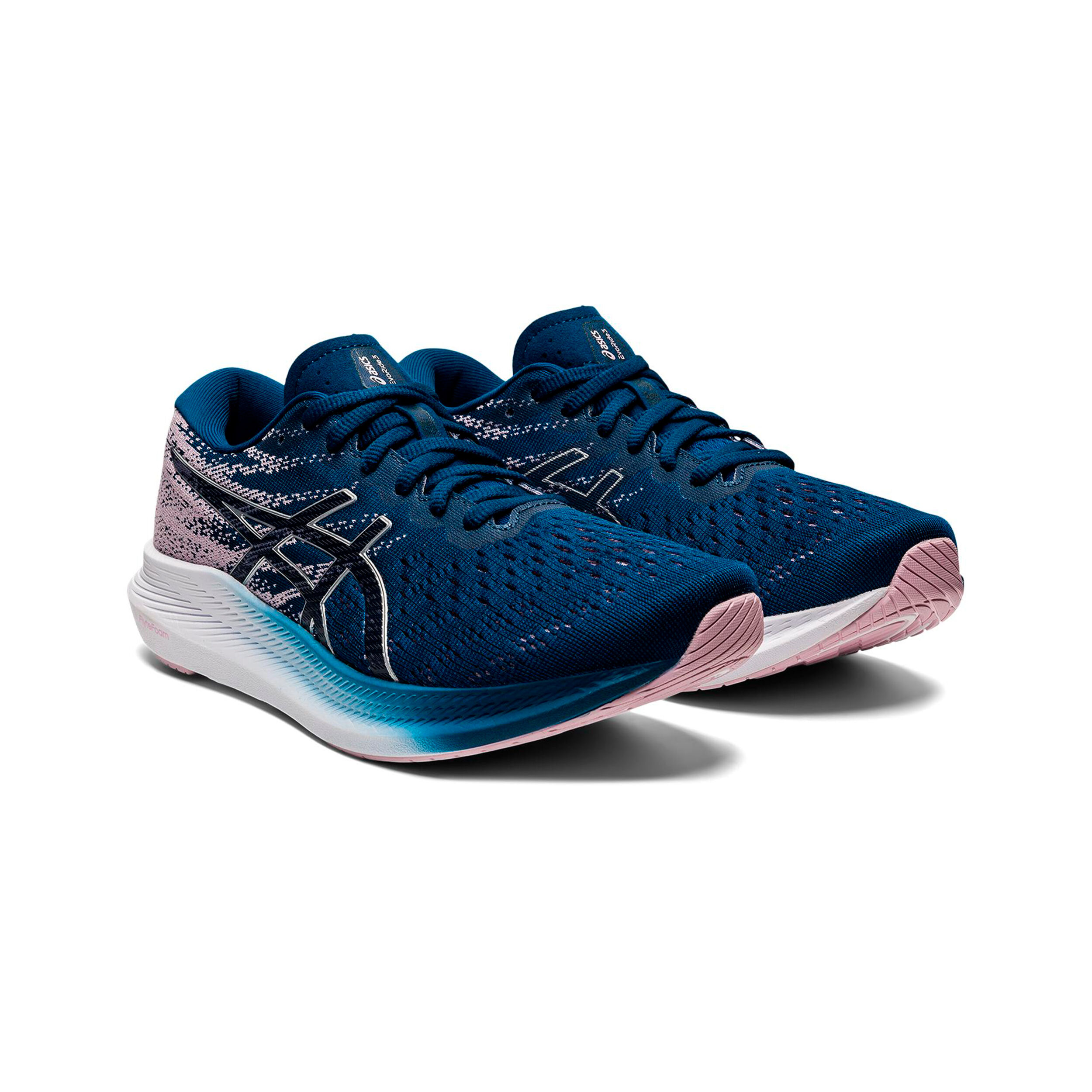 Asics damen blau discount