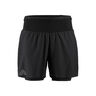 Pro Trail 2in1 Laufshorts Herren-Schwarz