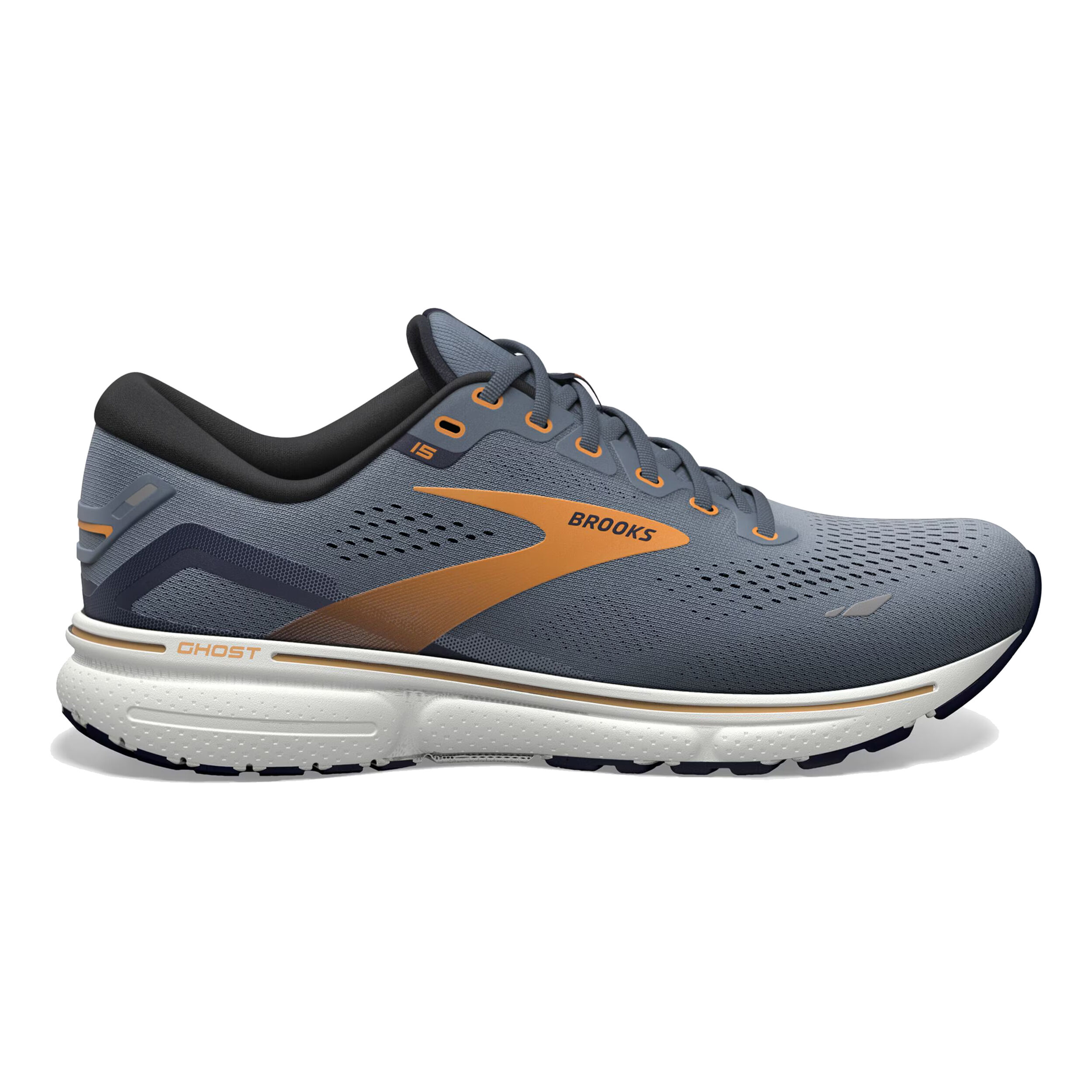 Brooks Ghost 15 Neutralschuh Herren Grau Orange online kaufen Running Point AT