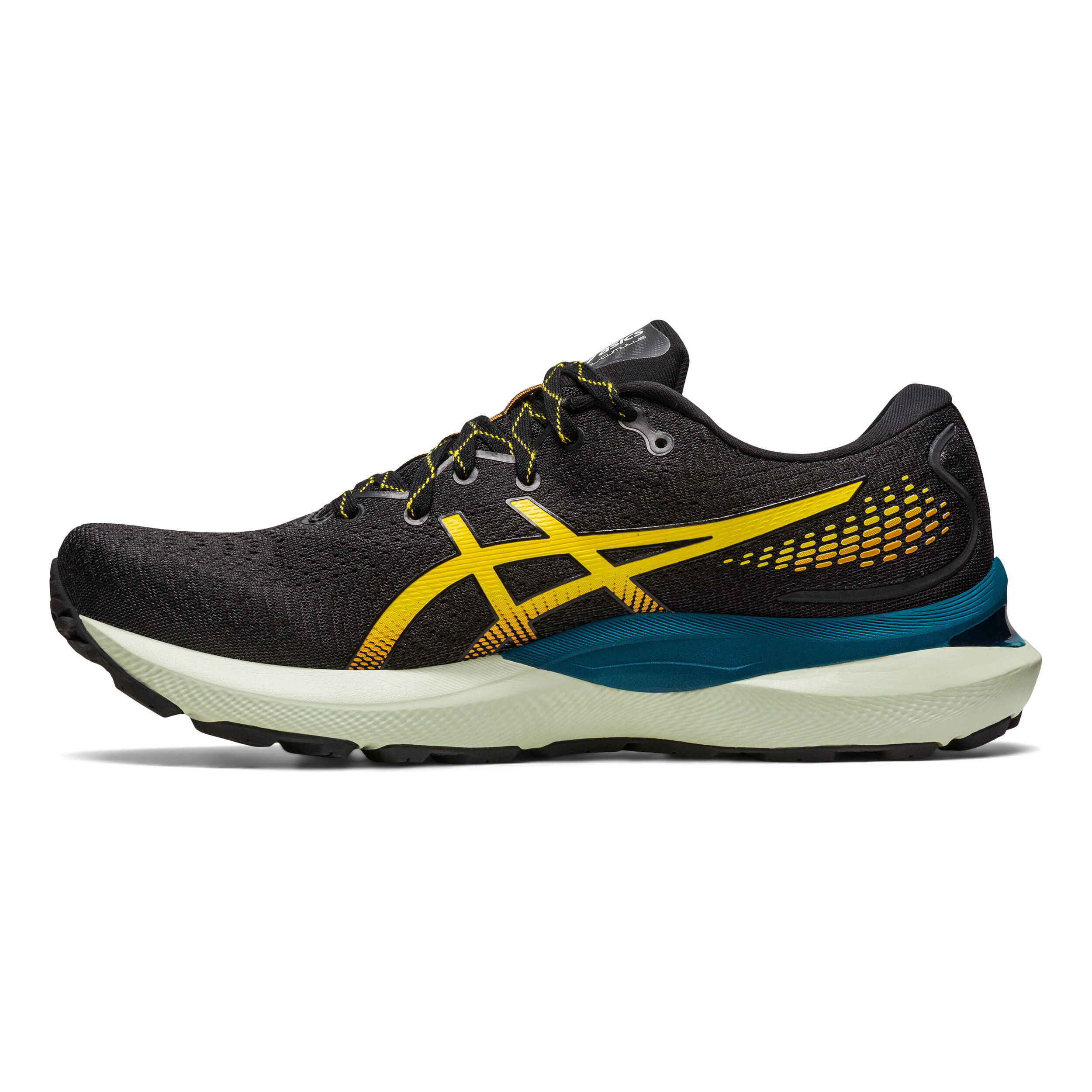 Asics blau gelb store