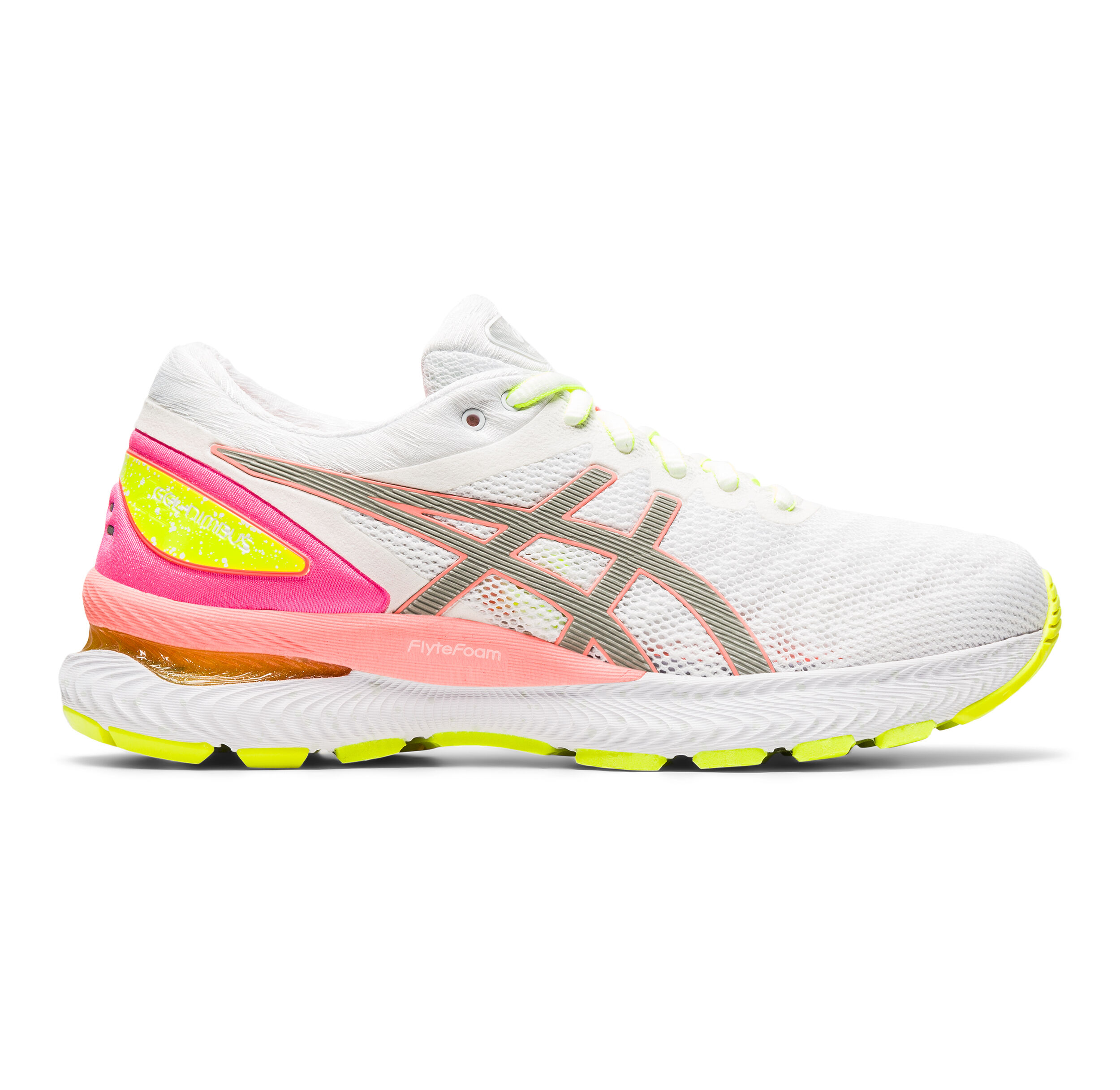 ASICS Gel Nimbus 22 Summer Lite Show Neutralschuh Damen WeiB Apricot online kaufen Running Point AT