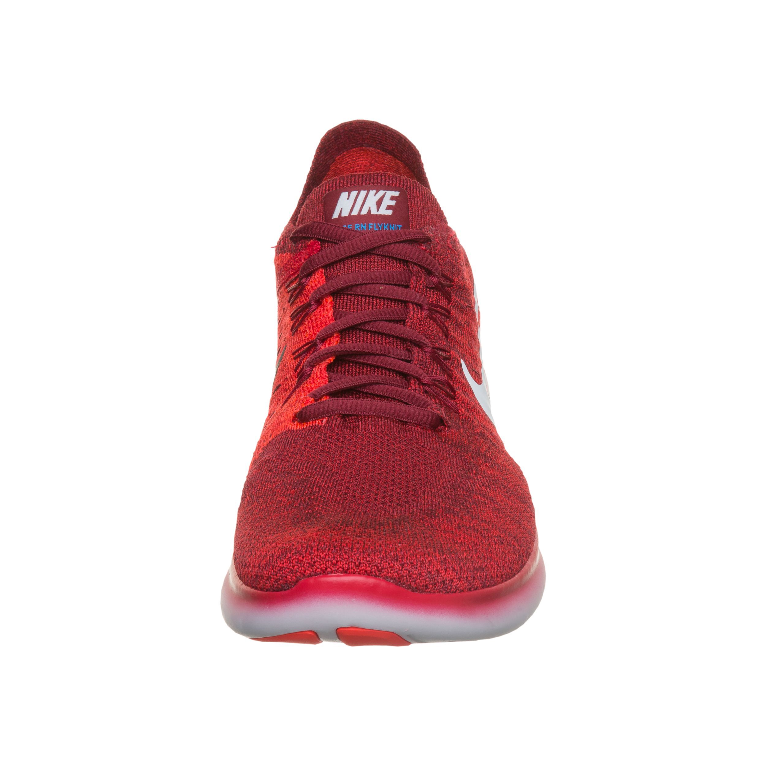 Nike Free Run Flyknit 2017 Natural Running Schuh Herren Rot WeiB online kaufen Running Point AT