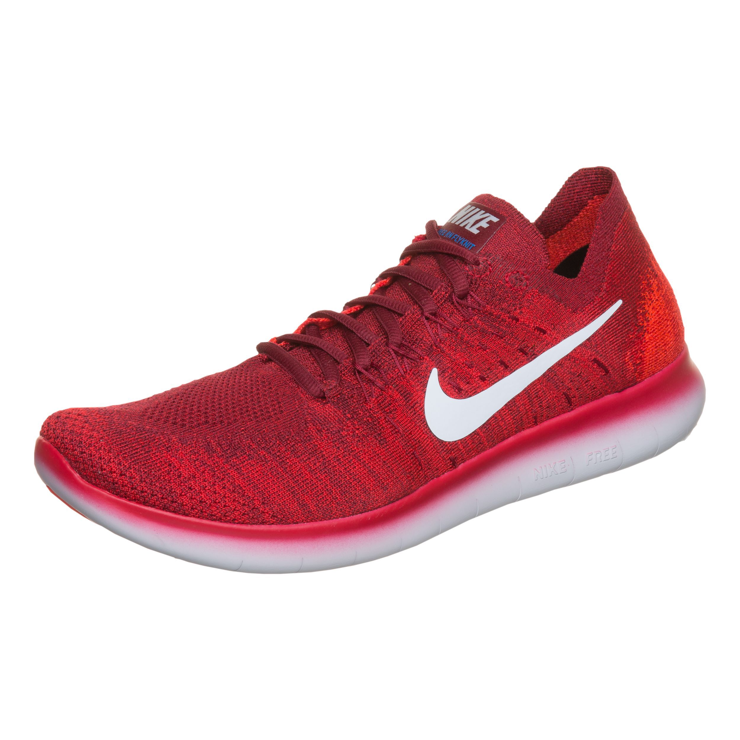 Nike Free Run Flyknit 2017 Natural Running Schuh Herren Rot WeiB online kaufen Running Point AT