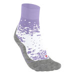 Falke Bekleidung Falke RU4 Endurance Laufsocken Damen-Lila,Grau
