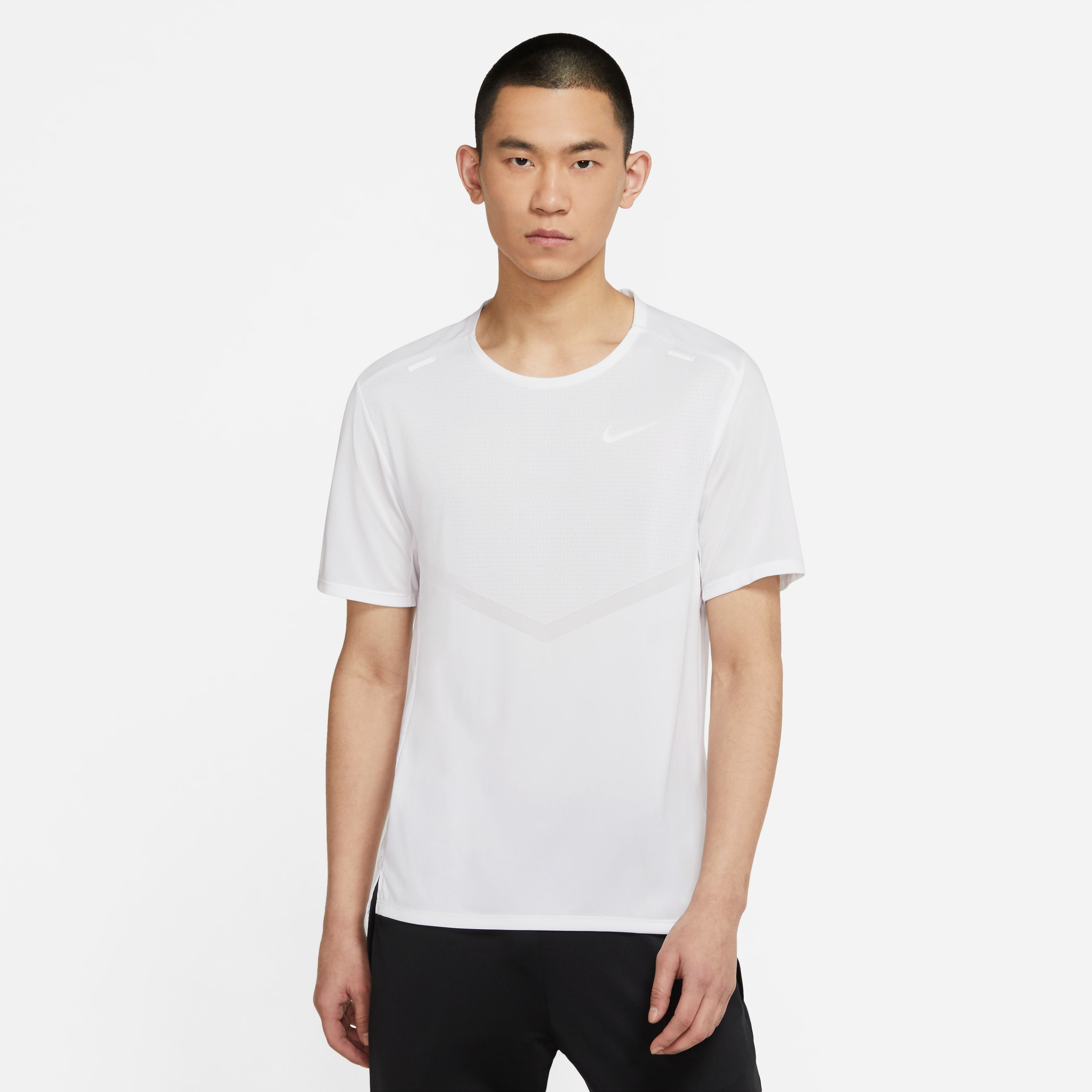 Nike Dri Fit Rise 365 Laufshirt Herren WeiB Silber online kaufen Running Point AT