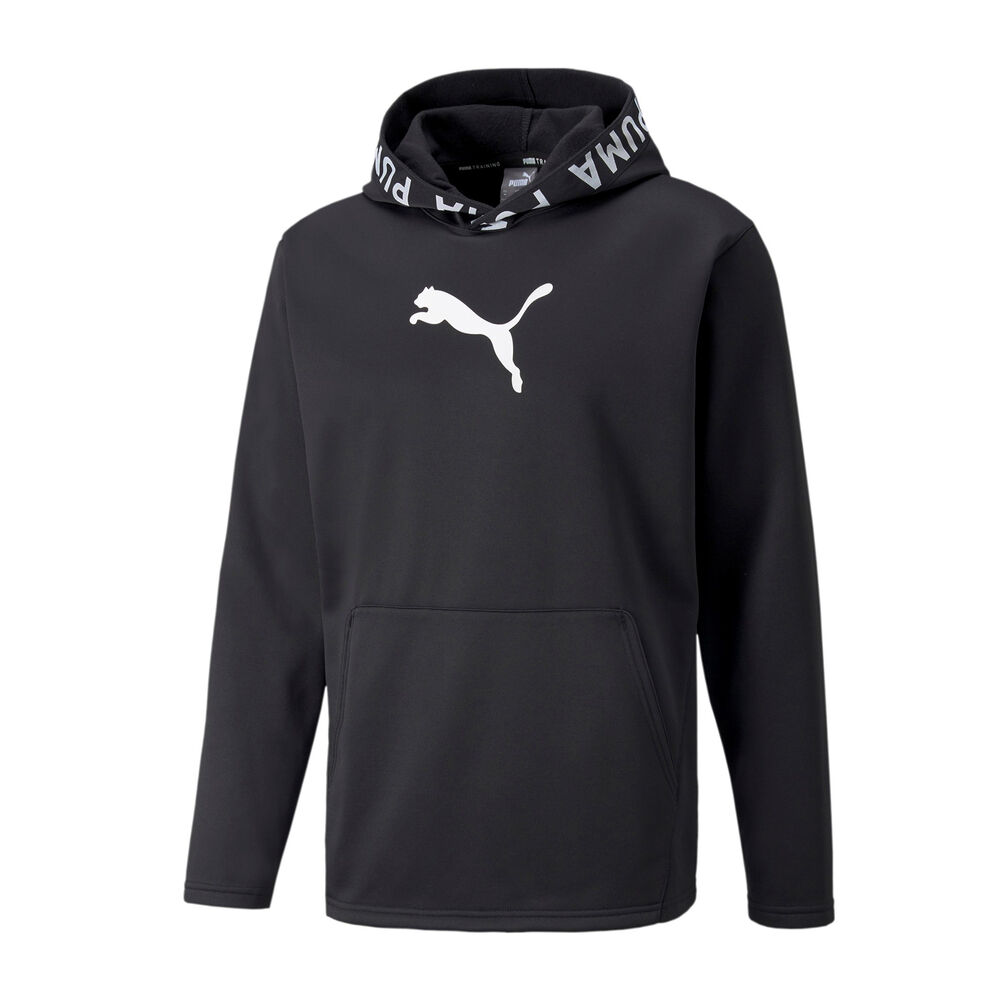 Puma Power Hoody Herren - Schwarz, Weiß, Größe S