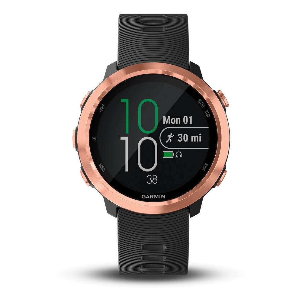Garmin Forerunner 645 Music Pulsuhr - Schwarz, Gold