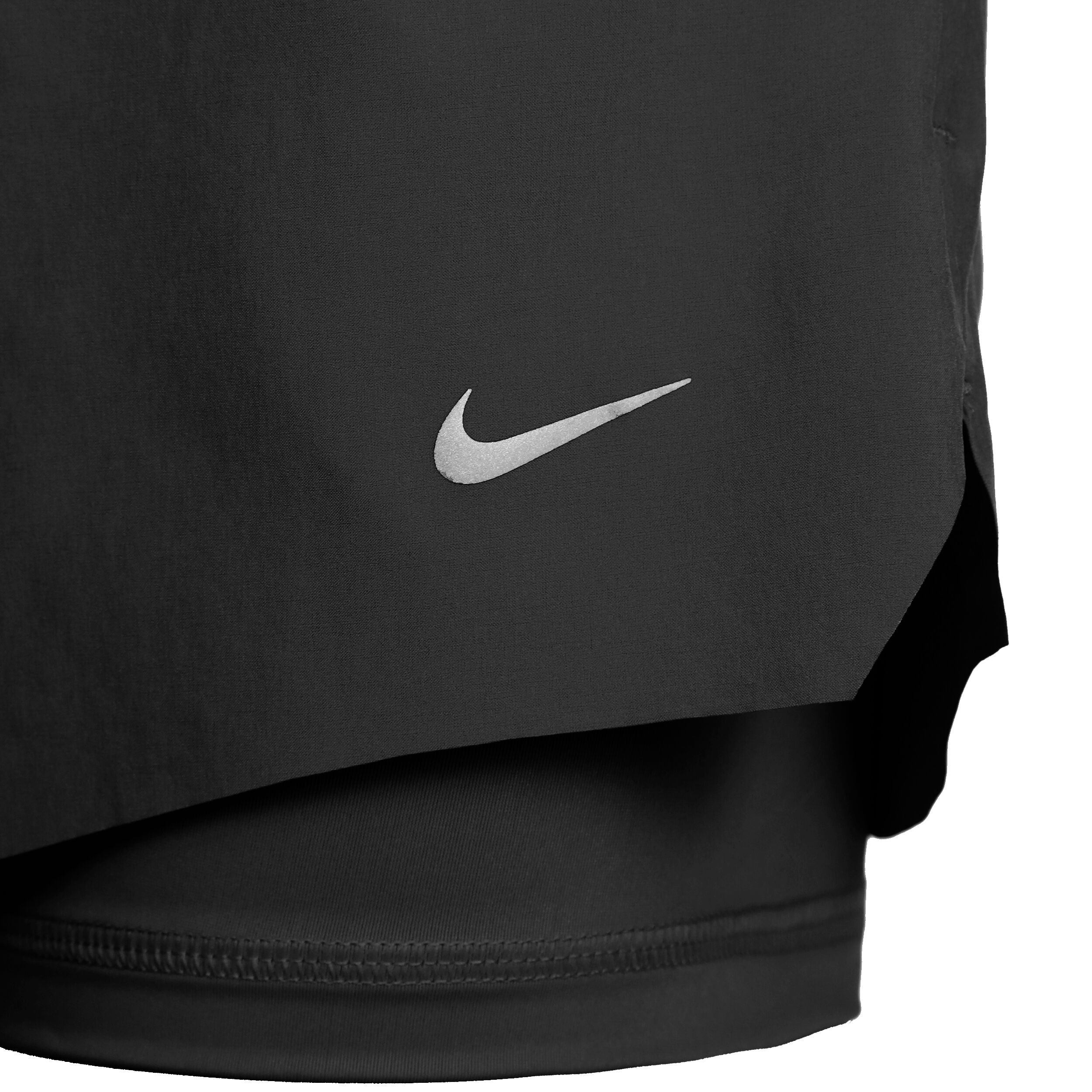Nike Dri Fit Swift Mid Rise 3in 2in1 Shorts Damen Schwarz online kaufen Running Point AT