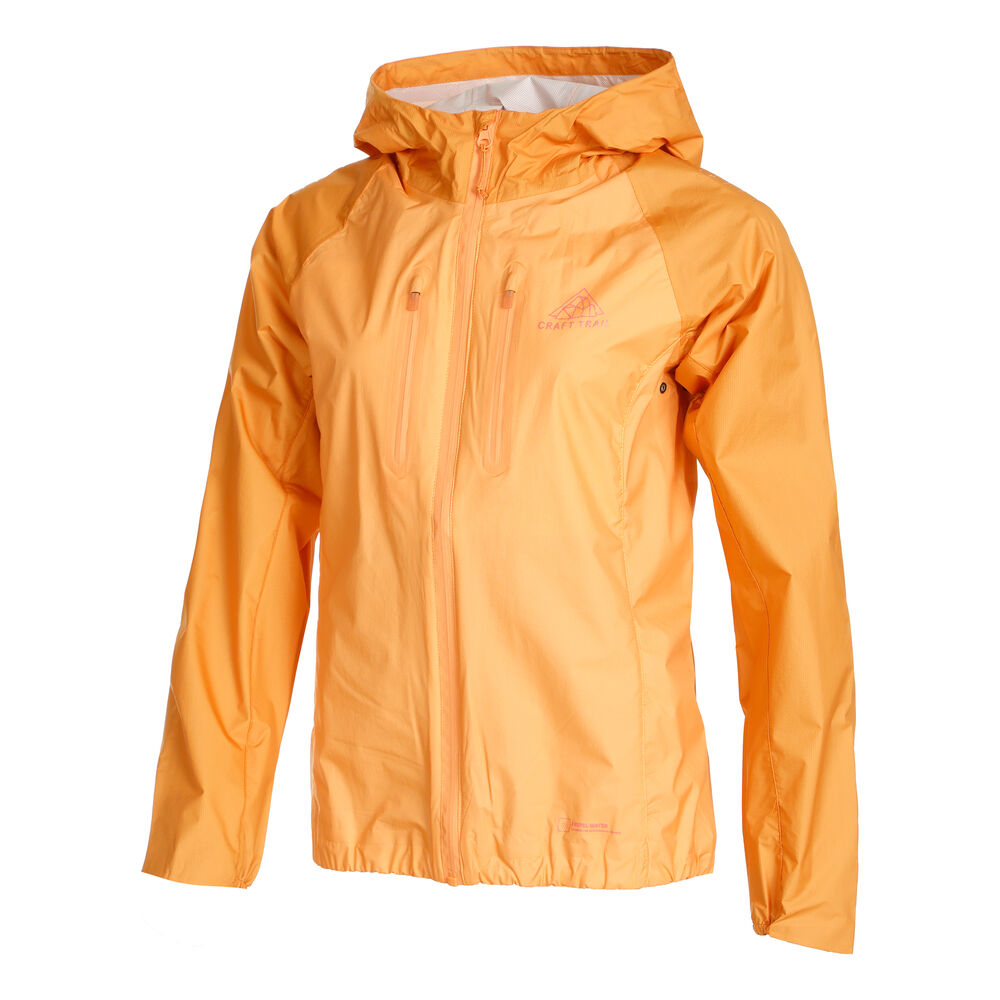 Craft Pro Trail 2L Light Weight Laufjacke Damen - Orange, Größe XL