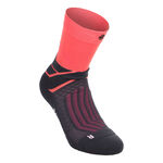 Bauerfeind Laufsocken Bauerfeind Run Performance Mid Cut  Laufsocken Damen-koralle