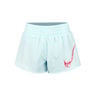 Dri-Fit One Swoosh Laufshorts Damen-Hellblau
