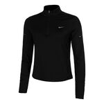 Nike Bekleidung Nike Swift Half-Zip Longsleeve Laufshirt Damen-schwarz