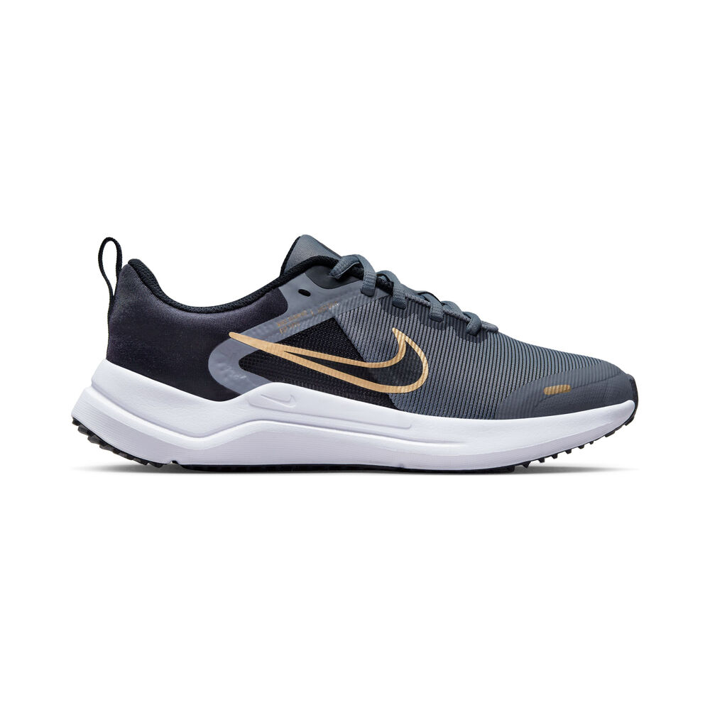 Nike Downshifter 12 Neutralschuh Kinder - Grau, Schwarz, Größe 39