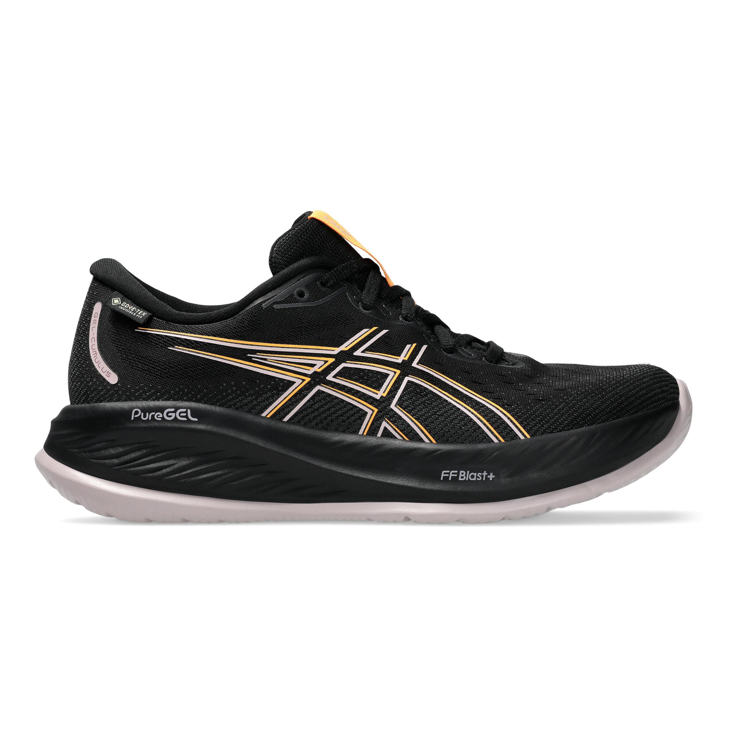 Asics schwarz orange online