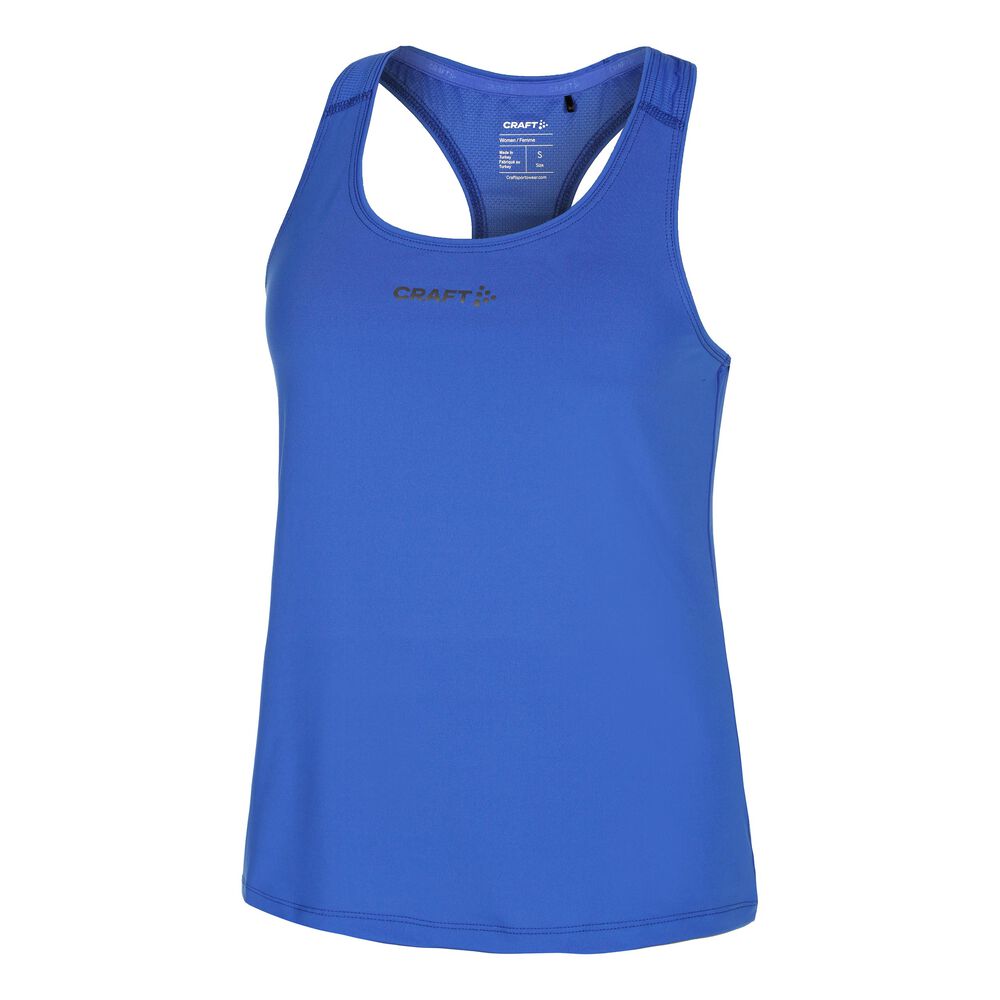 Craft ADV Essence Laufshirt Damen - Blau, Größe XL