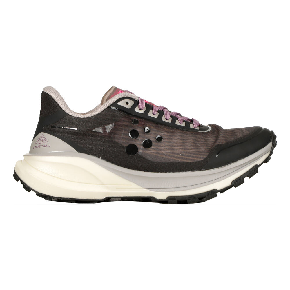 Craft Pure Trailschuh Damen - Schwarz, Größe 40 3/4