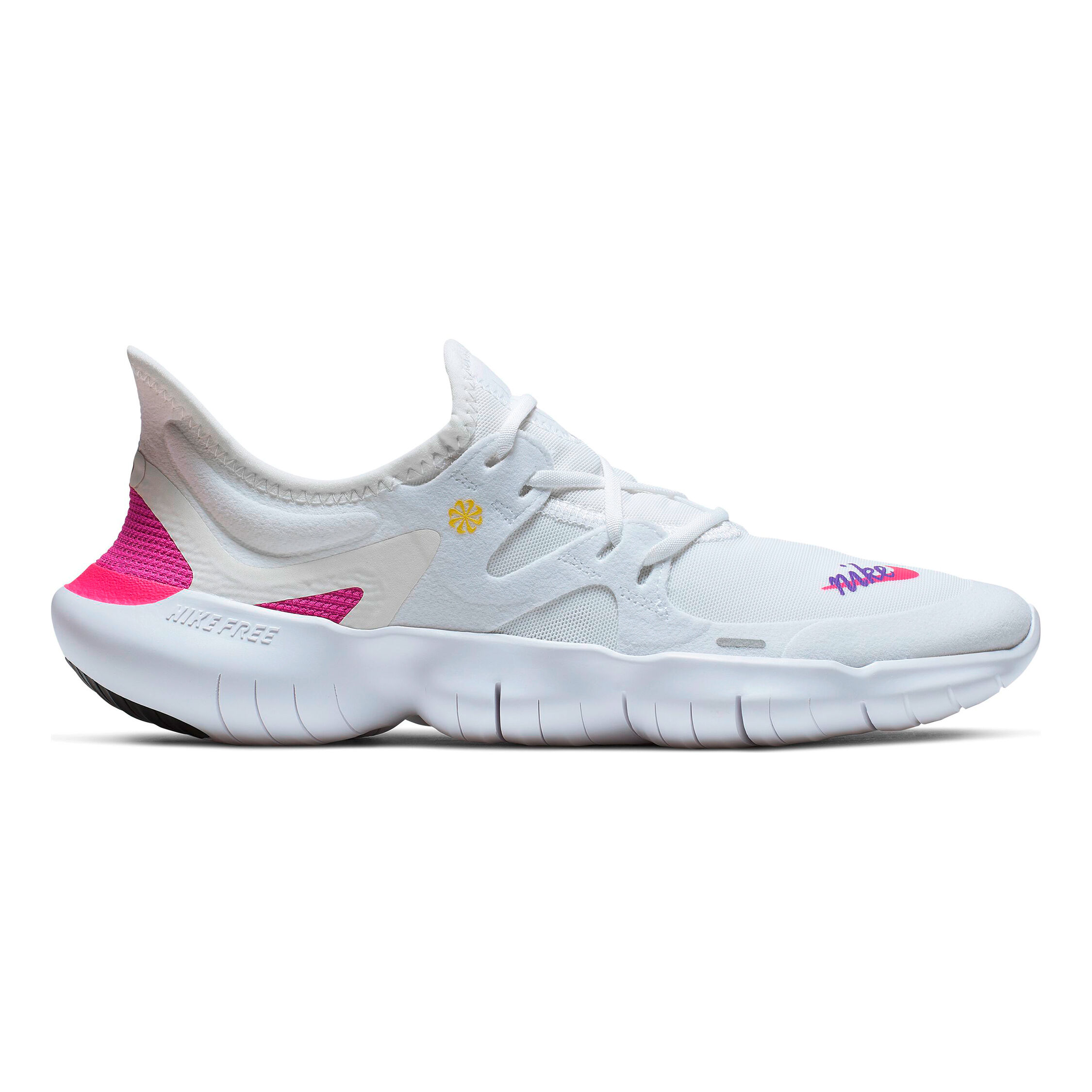 Nike Free Run 5.0 Just Do It Natural Running Schuh Damen WeiB Pink online kaufen Running Point AT