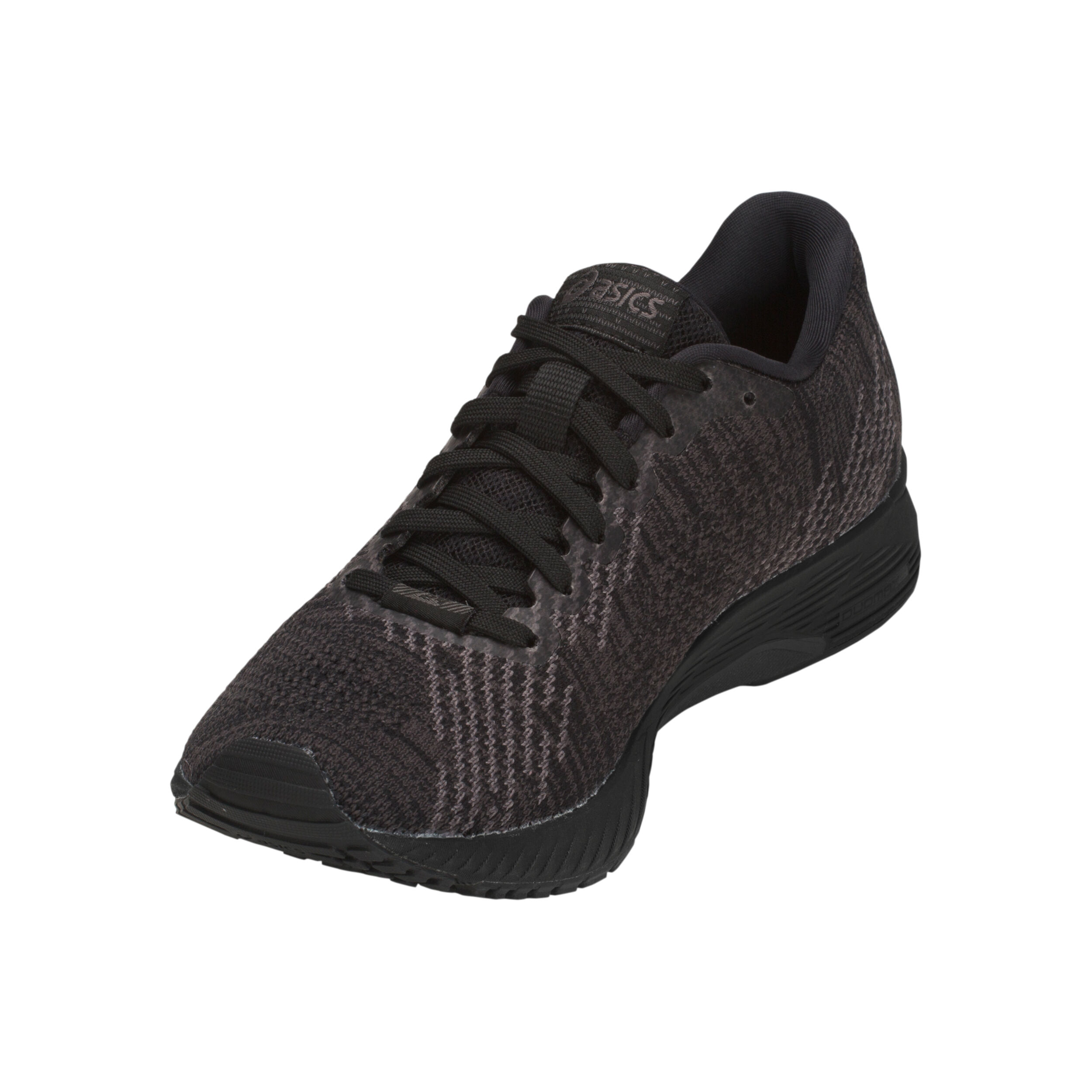 Gel DS Trainer 24 Wettkampfschuh Damen Schwarz Schwarz Gl nzend