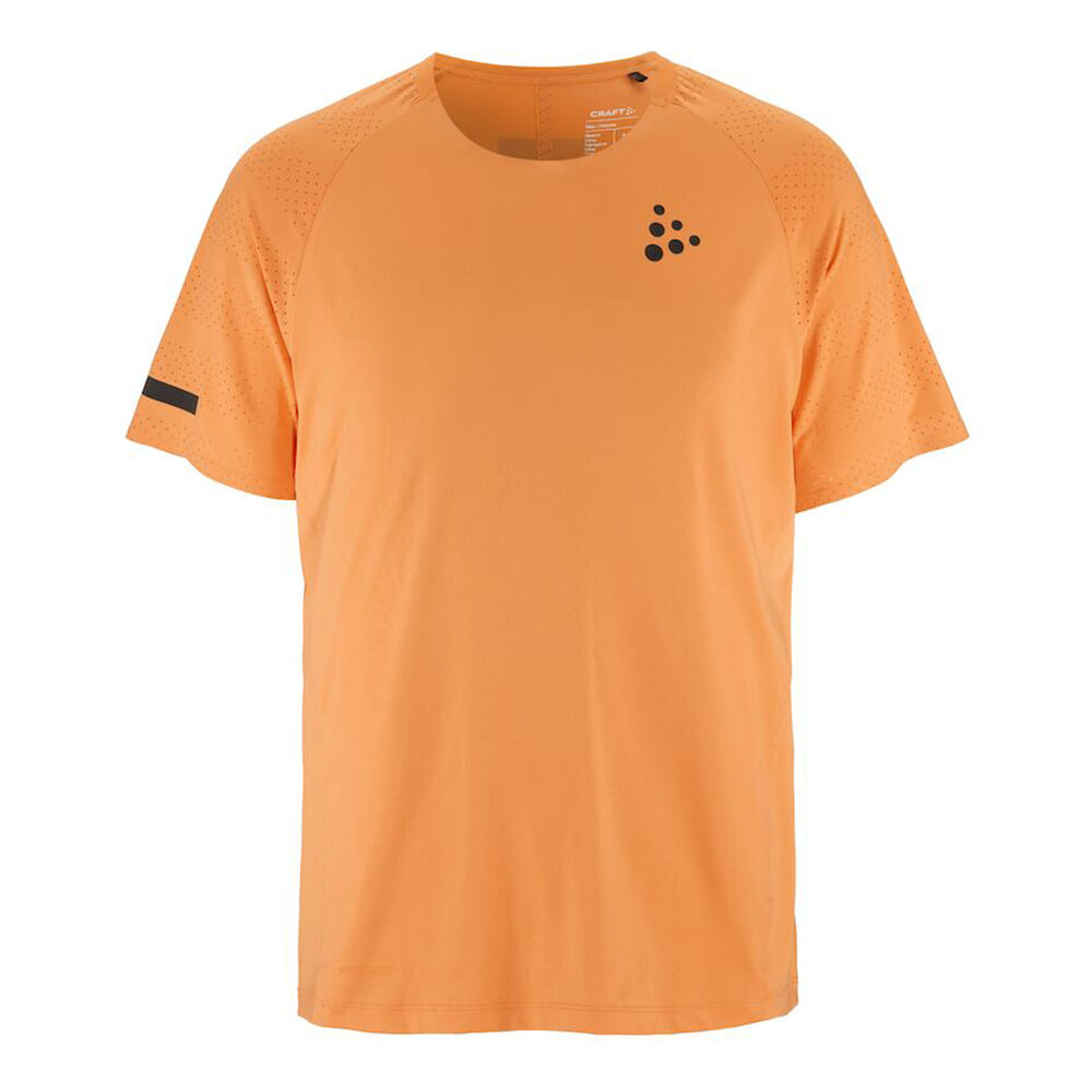 Craft Pro Hypervent Laufshirt Herren - Orange, Größe L