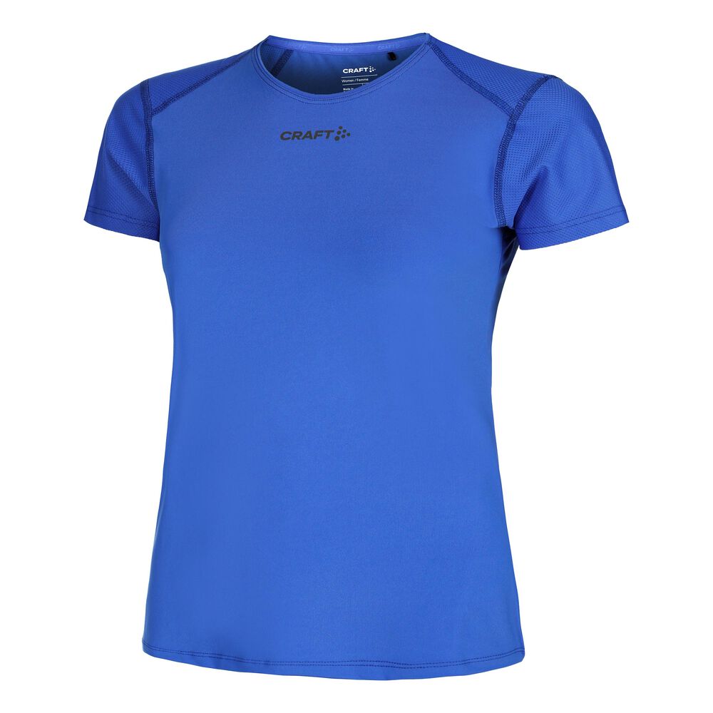 Craft ADV Essence Shortsleeve Slim Laufshirt Damen - Blau, Größe S
