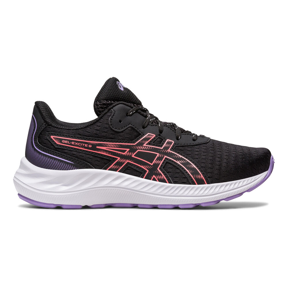 Asics GEL-Excite 9 GS Neutralschuh Kinder - Schwarz, Pink, Größe 35.5