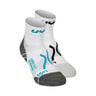 Super Fast Laufsocken 2er Pack Damen-Weiß,Türkis