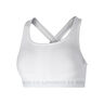 Crossback Mid Sport-BH Damen-Weiß,Grau