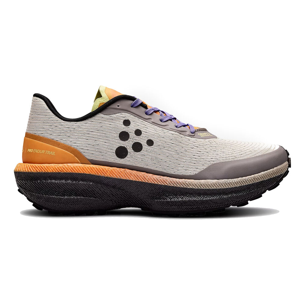 Craft Endurance Trailschuh Damen - Beige, Orange, Größe 38 3/4