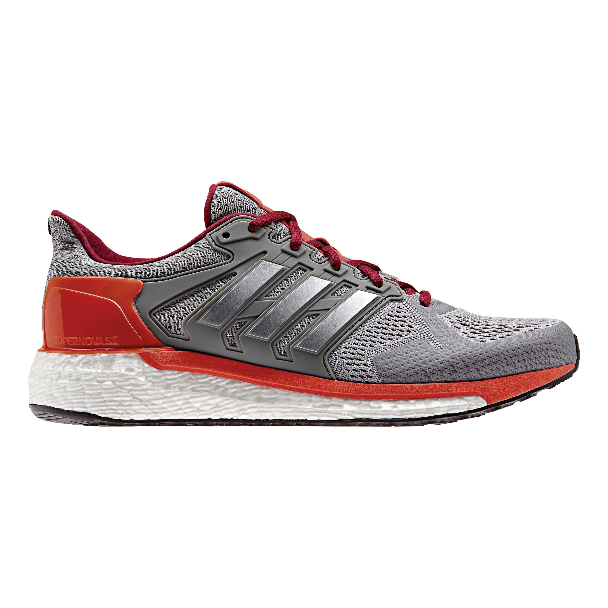 adidas Supernova ST Stabilitatsschuh Herren Grau Silber online kaufen Running Point AT