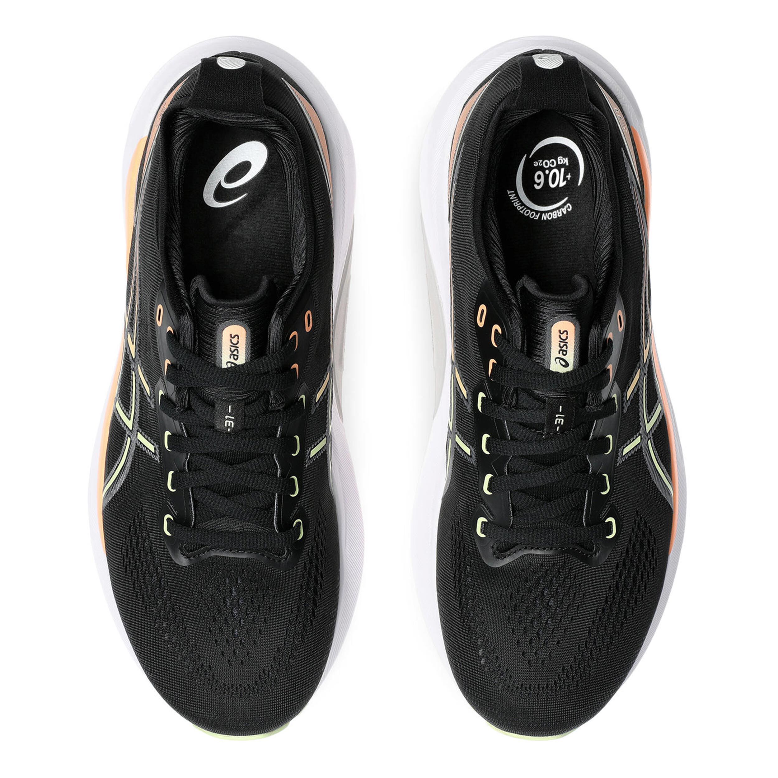 ASICS Gel Kayano 31 Stabilitatsschuh Herren Schwarz Orange online kaufen Running Point AT