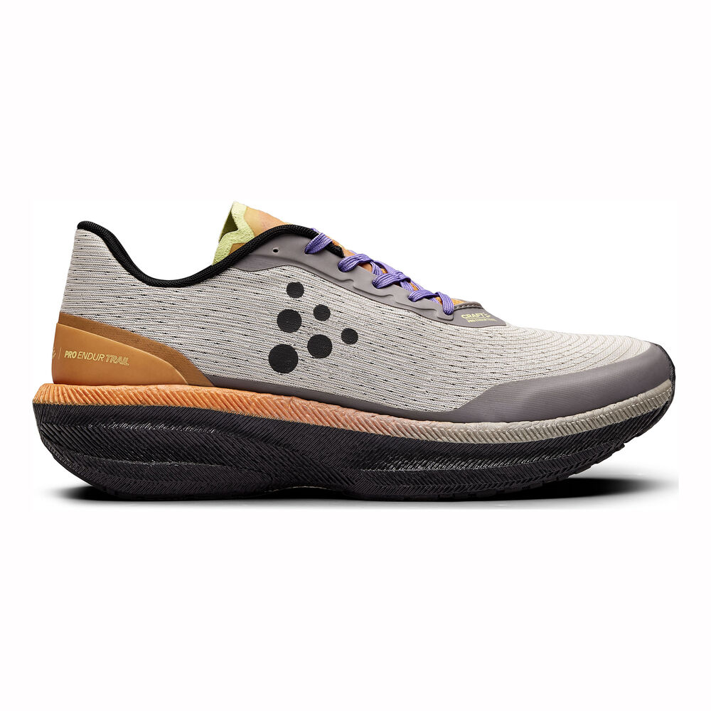 Craft Endurance Trailschuh Herren - Beige, Orange, Größe 45 3/4