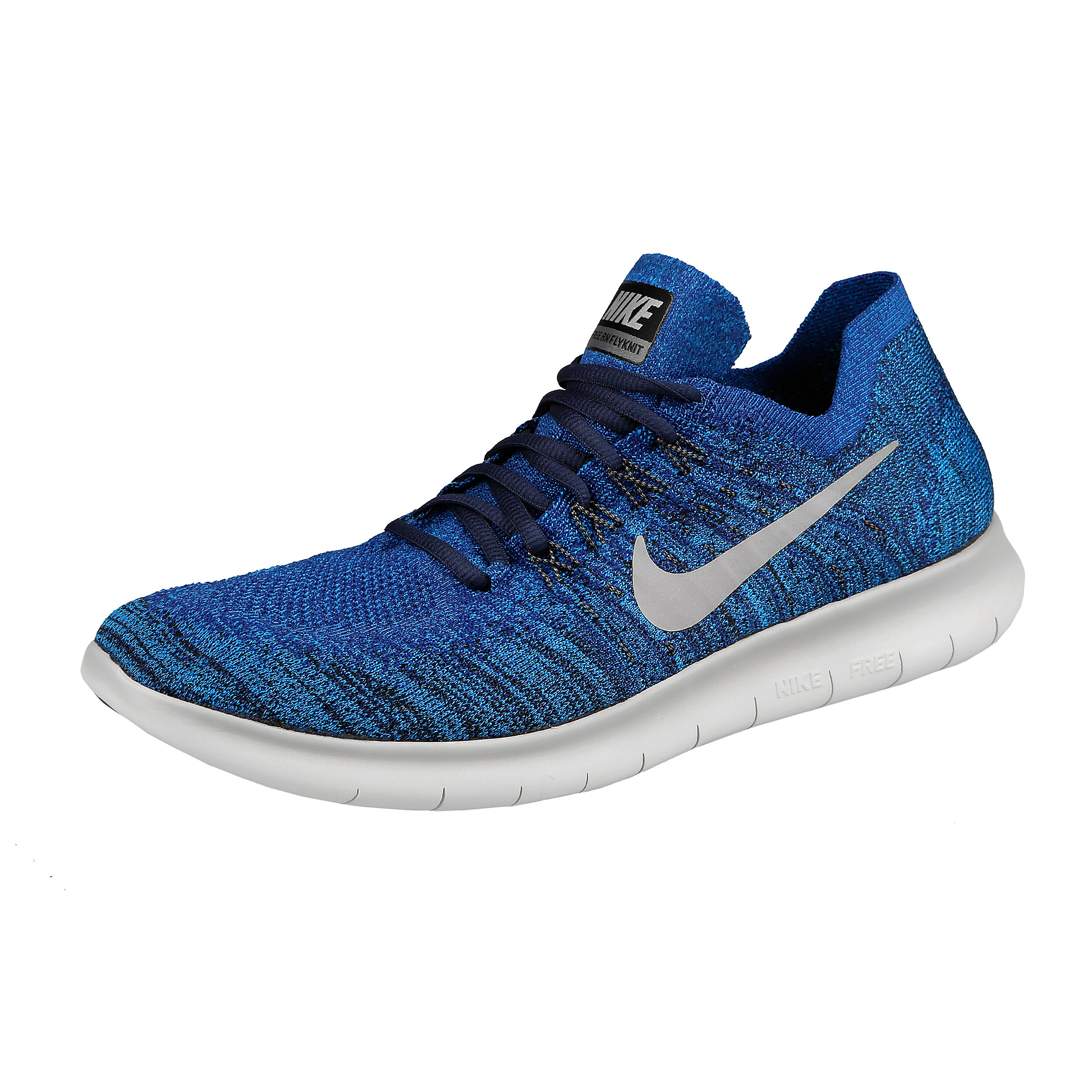 Nike Free Run Flyknit 2017 Natural Running Schuh Herren Dunkelblau Dunkelgrau online kaufen Running Point AT
