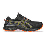 ASICS Laufschuhe ASICS Gel-Venture 10 WP Trailschuh Damen-Schwarz,Grau