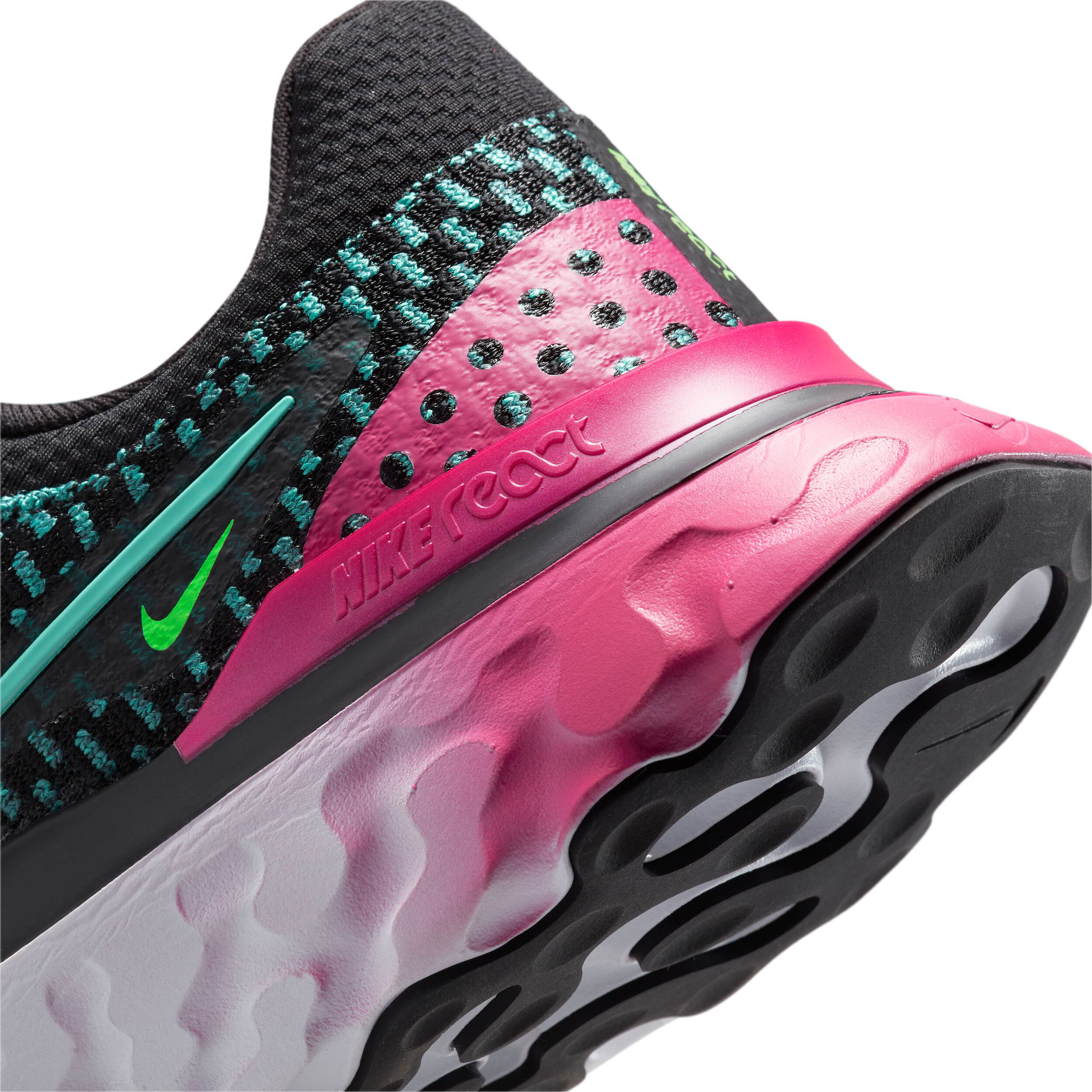 Nike React Infinity FK 3 Neutralschuh Damen Schwarz Pink online