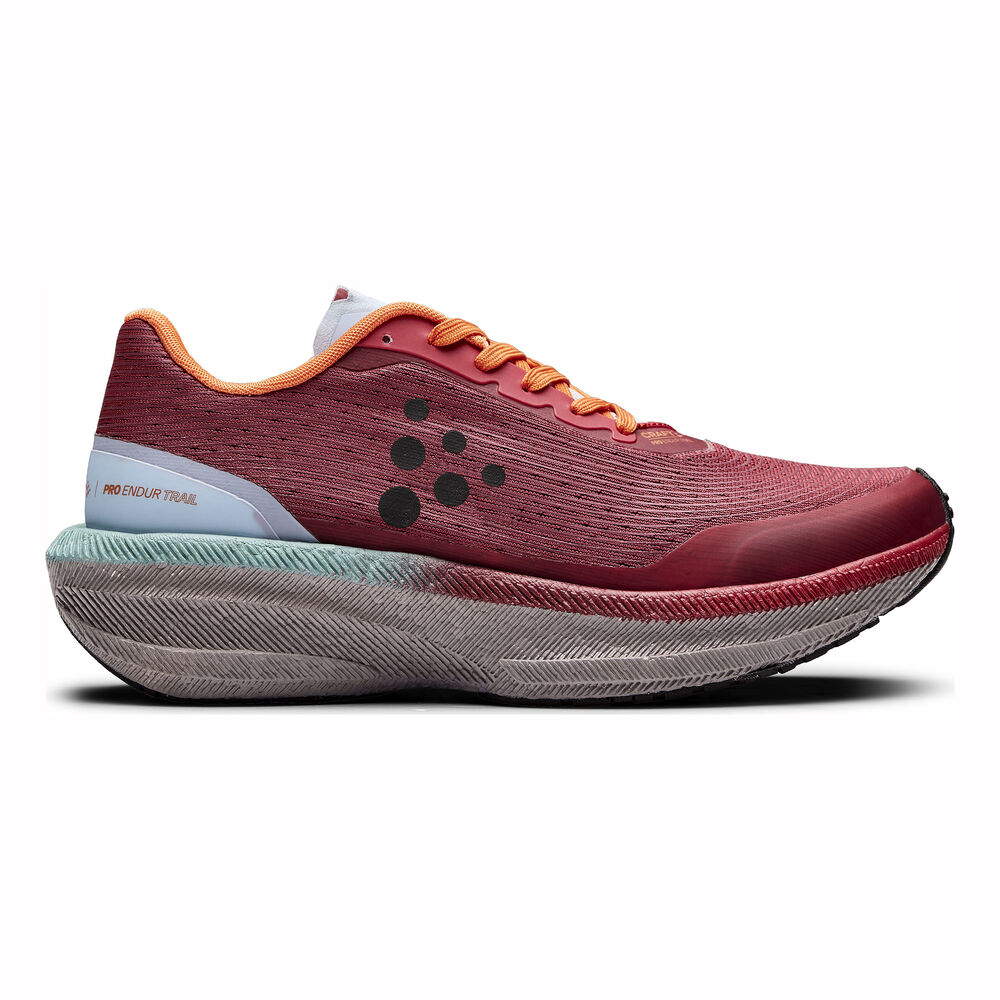 Craft Endurance Trailschuh Damen - Rot, Hellblau, Größe 40