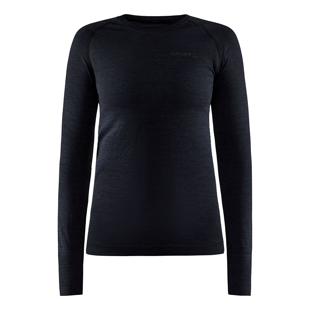 Craft Core Dry Active Comfort Longsleeve Damen - Schwarz, Größe L