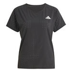 adidas Bekleidung adidas Adizero Laufshirt Damen-Schwarz