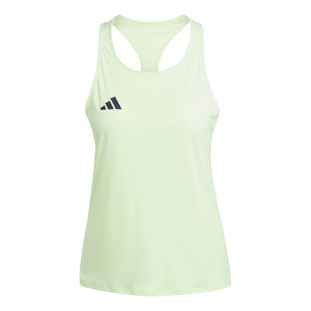 adidas Adizero E Tank Laufshirt Damen - Hellgrün, Größe M