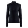 Core Dry Active Comfort Half-Zip Longsleeve Damen-Schwarz