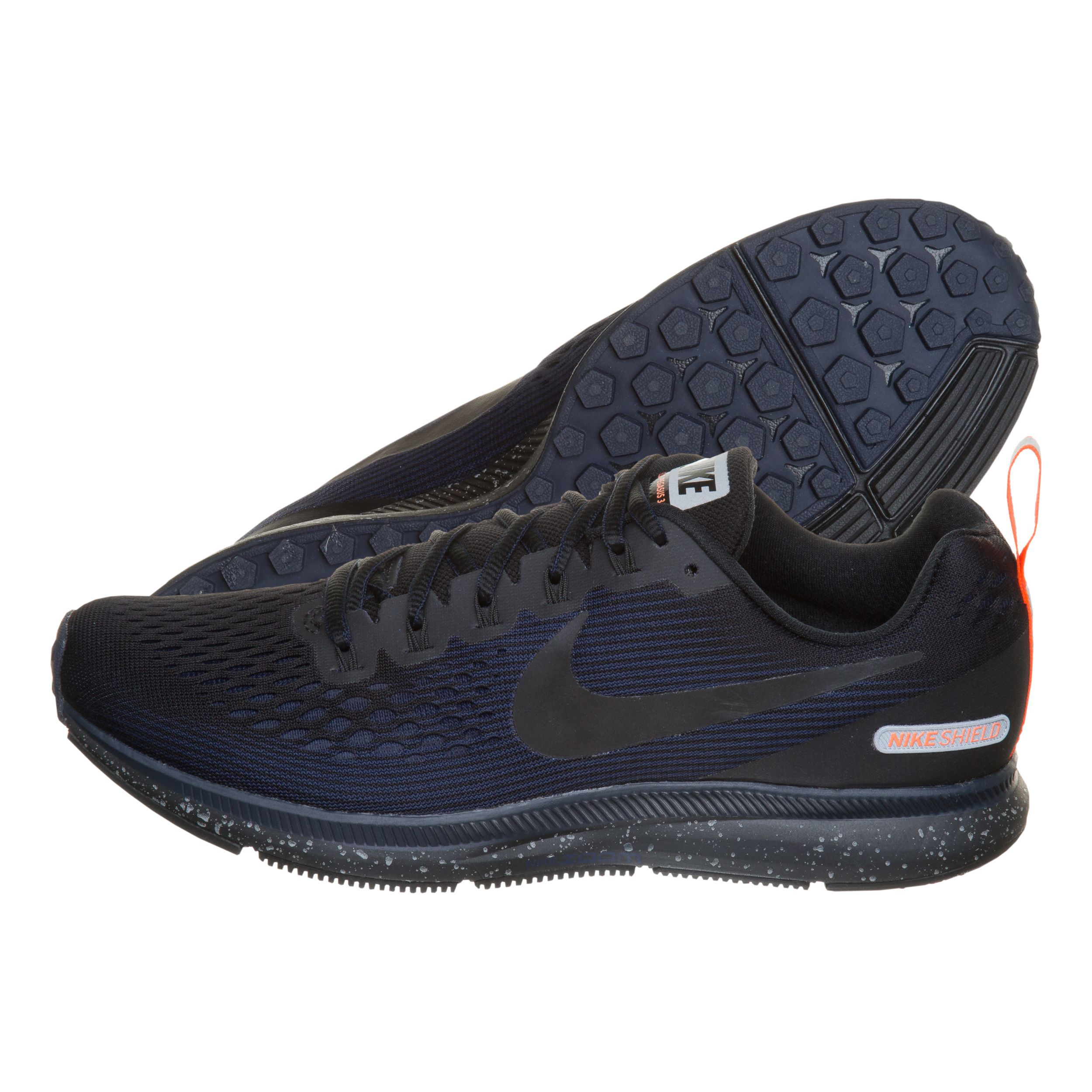 Nike Air Zoom Pegasus 34 Shield Neutralschuh Herren Schwarz Dunkelblau online kaufen Running Point AT