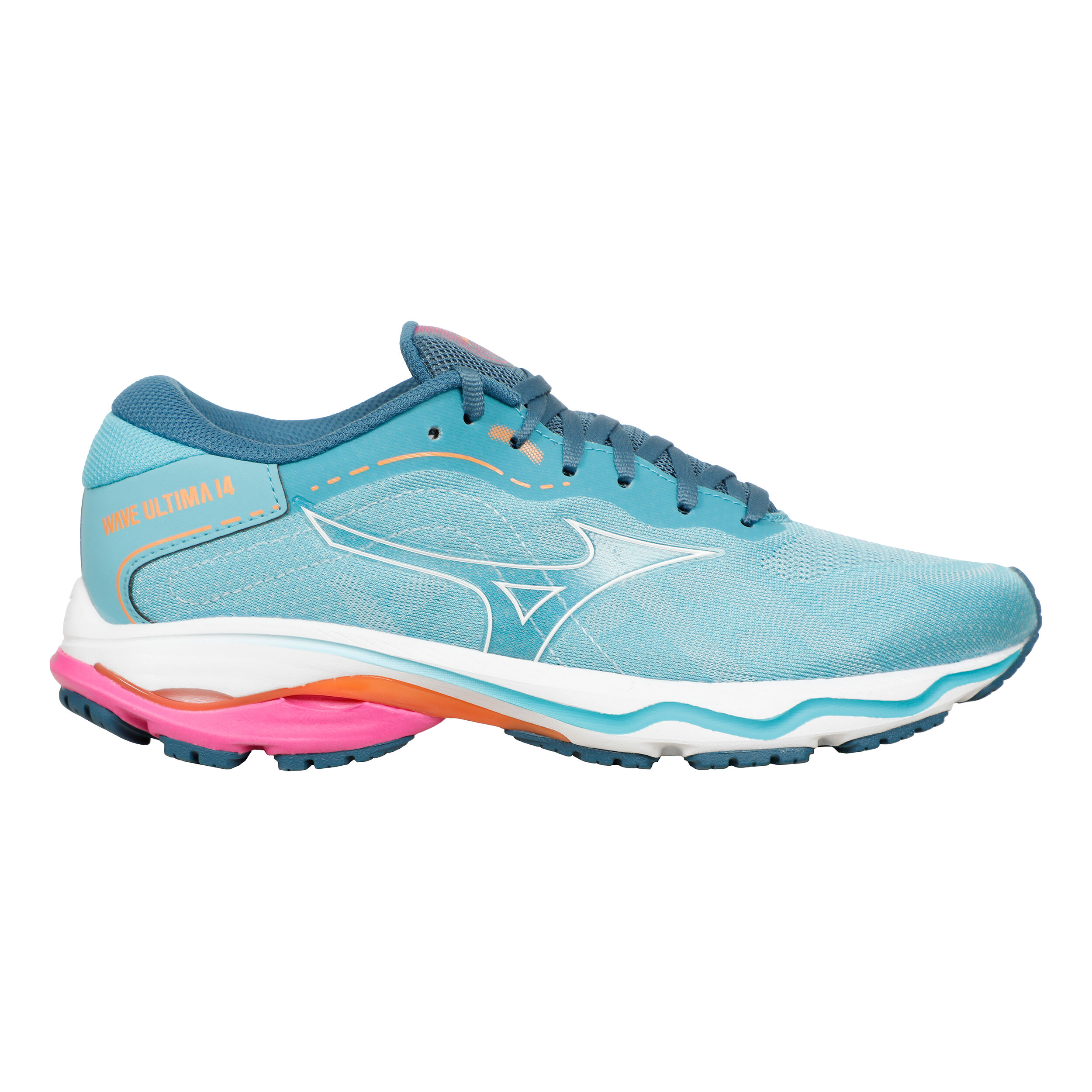 Mizuno Wave Ultima 14 Neutralschuh Damen Hellblau WeiB online kaufen Running Point AT