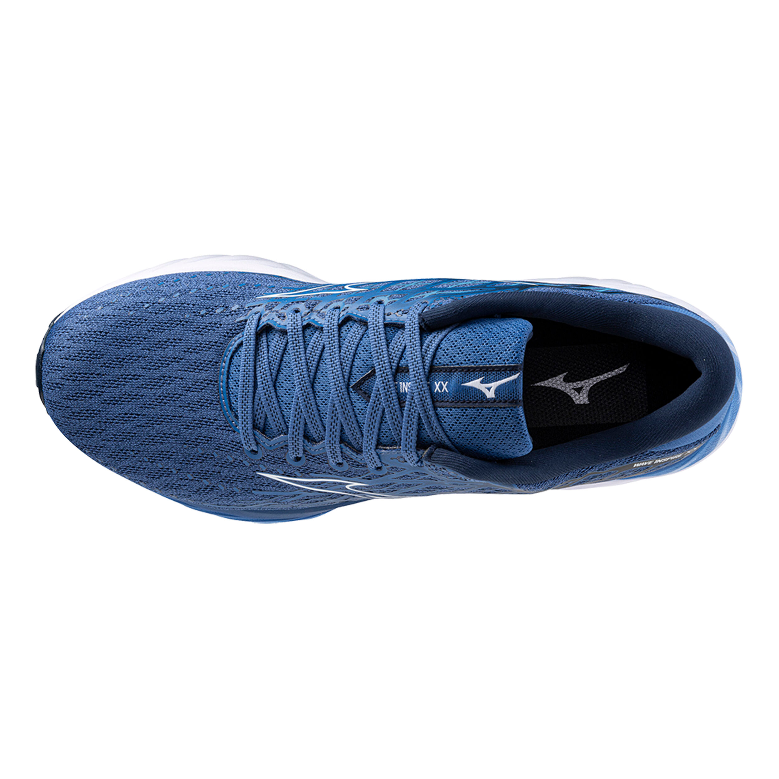 Mizuno Wave Inspire 20 Stabilitatsschuh Herren Dunkelblau WeiB online kaufen Running Point AT