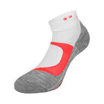 Falke Bekleidung Falke RU4 Laufsocken Damen-Weiß,Grau