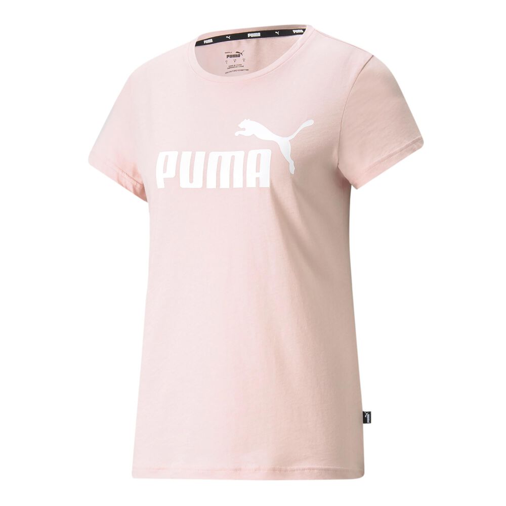 Puma Essential Logo T-Shirt Damen - Nude, Größe XS