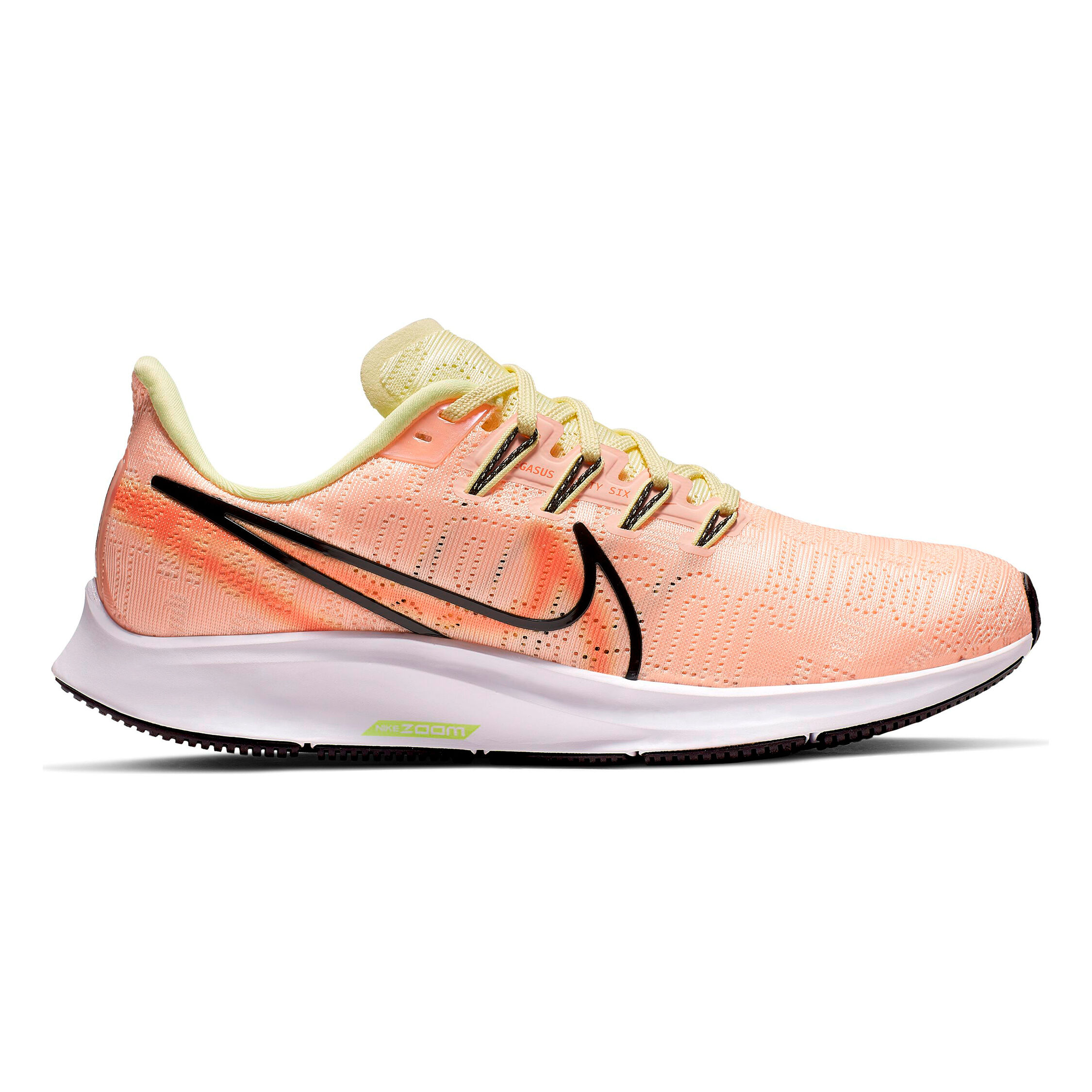 Nike Pegasus Air Zoom 36 Premium Rise Neutralschuh Damen Apricot Limette in GroBe 42 online kaufen Running Point AT