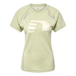 Newline Bekleidung Newline Orlando Laufshirt Damen-Oliv